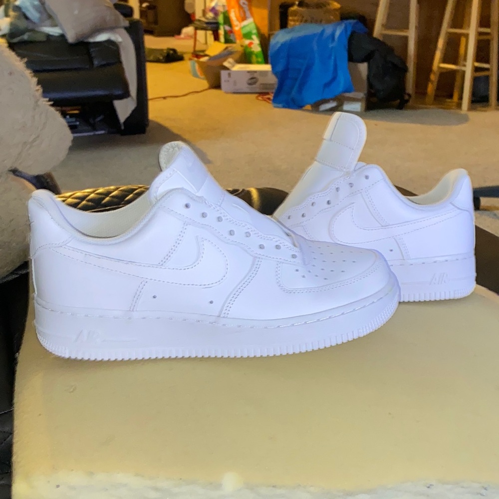 Nike White Mesh Sneakers